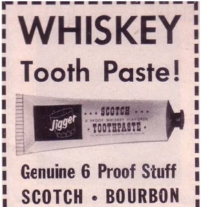 bourbon tooth paste